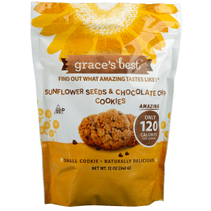 Grace’s Best Sunflower Seeds and Chocolate Chip Cookies 12oz Bags